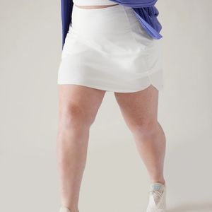 Athleta Run With It 16" Skort 1XTennis Golf Gym Volley/Softball Athletic